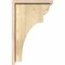 Ekena Millwork Yorktown Rough Sawn Corbel w/Backplate, Douglas Fir, 8"W x 14"D x 22"H COR08X14X22YOR01RDF - alternate 3